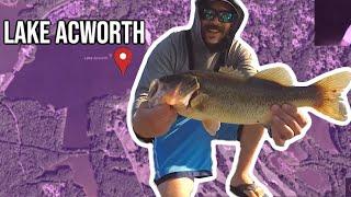 Lake Acworth - My First Time | Lake Breakdown and Fishing