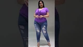 Fashion Ripped Jeans For Women Scratch Denim | Plus Size Scratch Denim | #shorts #youtubeshorts