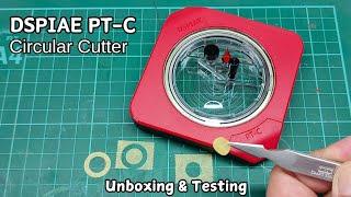 Dspiae PT-C Circular Cutter Unboxing and Testing | scale modeling
