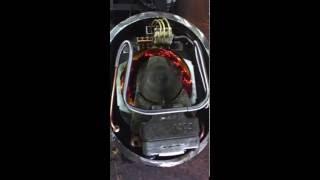 Компрессор (12V-24V) автохолодильника Renault  Volvo Daf Mercedes в разрезе