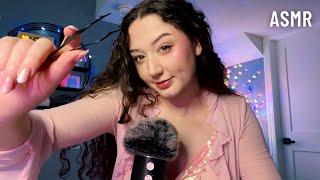 ASMR Plucking & Stippling You *Mouth Sounds* Personal Attention