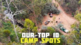 Our Top 10 Camp Sites