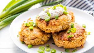 How to Make Perfectly Easy Crab Cakes | The Stay At Home Chef