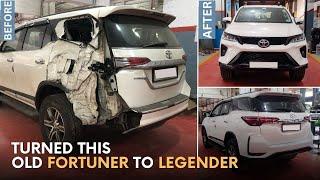 Converted This Old FORTUNER 2018 To LEGENDER | Fortuner Upgraded | Prince Multi Car Service Center