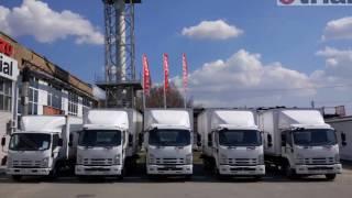 Обзор Isuzu Forward FSR, интерьер, экстерьер, фургон, #trialtrucks.ru