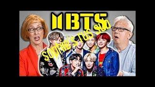 [русские субтитры] ELDERS REACT TO BTS - FAKE LOVE | rus sub | рус саб