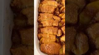 Easy Peach Dumplings at Grandbaby-Cakes.com #grandbabycakes #easyrecipe