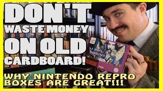 Why Retro Gaming Repro Boxes Are A Good Thing! - Nintendo - Top Hat Gaming Man