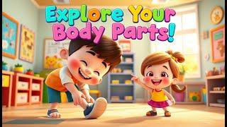 Body Parts Song for Kids | Learn Head, Shoulders, Knees & Toes