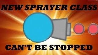 DIEP.IO SPRAYER MACHINE GUN!! // BEST Max Level Build // (Diep.io Update)