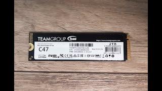 Обзор M2 NVMe SSD Teamgroup T-Create Classic C47, с ёмкостью 2ТБ