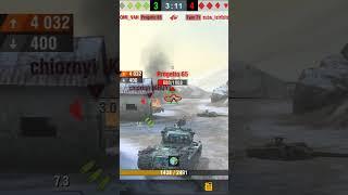 Kranvagn WoT Blitz [LastBOT]| #shorts #shortswotb #wotblitz #вотблиц #shortswotblitz #gameplay #game