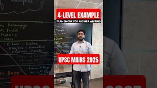 Remember this framework for UPSC Mains 2025 Answer Writing Practice | Sleepy Classes IAS