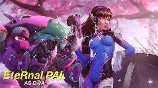 Overwatch - Competitive Match of the Day for EteRnal PAL as D.Va (12.25.16, Xbox One Gameplay)