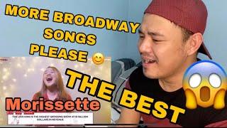 MORISSETTE AMON SINGING SOMEONE LIKE YOU ( A FRANK WILDHORN COVER ) - REACTION VIDEO