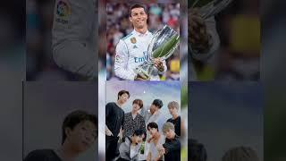 Cristiano Ronaldo (CR7) vs BTS all member #popular #viral #shorts