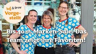 40 % Marken-Sale: Das Hug & Grow Team stellt ihre Sale-Favoriten vor (für Eltern & Kind)