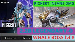 Eternal Evolution Insane Rickert dmg Whale boss lvl 8