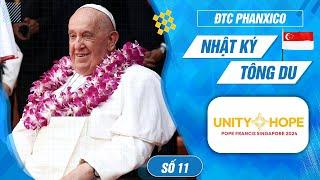 ĐTC Phanxicô–Nhật ký Tông du 11: ĐTC chia sẻ với mất mát của Việt Nam do bão Yagi; ĐTC tạm biệt Sing