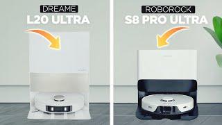 Welcher ist besser? | Dreame L20 Ultra vs. Roborock S8 Pro Ultra im Vergleich