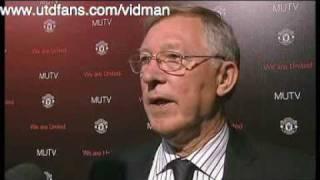 05.08.09 Sir Alex was impressed as United hammer Valencia