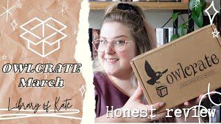 Channel Update & MARCH OWLCRATE UNBOXING | ummm things happened.