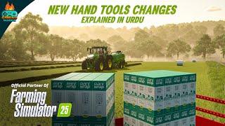 Hand tools will be different in Farming Simulator 25 + New Bale Wrap brands