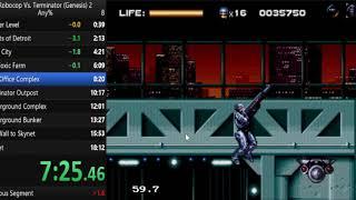 Robocop Vs  Terminator Genesis Normal Mode Any% 17:48 WR