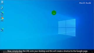 How to add a Google shortcut to your Desktop