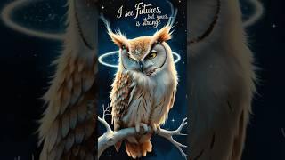 “What did the owl see in the penguin’s future?”