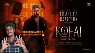 Kolai Official Trailer Reaction | Vijay Antony | Ritika Singh | ToBros #kolai #vijayantony