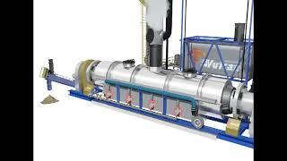 Vulcan Drying Solutions Thermal Desorption Unit   Worldwide Recycling Equipment Sales, LLC