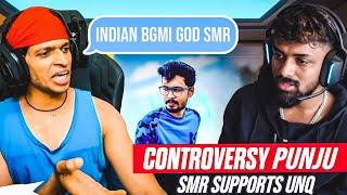 SMR SUPPORTS PUNJU | Telugu guy YT vs UNQ GAMER Controversy 