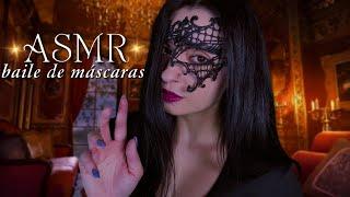 ASMR Mujer misteriosa TE SALVA en el BAILE DE MÁSCARAS  ASMR Roleplay