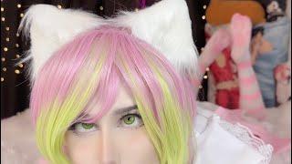 ASMR  Kisses, Mouth Sounds, Tongue Fluttering  Mitsuri Cosplay