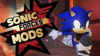 Sonic Forces Mods - Playable Classic & Modern Super Sonic Boom w/ Tag Team in Green Hill!