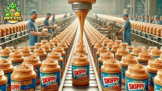 How Peanut Butter Is Made In Factory | Peanut Butter Factory Process