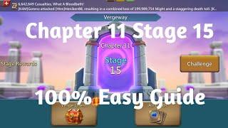 Lords Mobile Vergeway Chapter 11 Stage 15