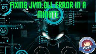 how to fix jvm.dll error in eclipse?? tutorial