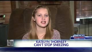 Doctors stumped by girl who can't stop sneezing