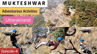 Bhai 200 lelo par land kra do | Adventurous Activities At Mukteshwar | Mukteshwar Dham Uttarakhand