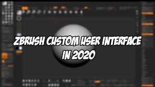 Speed Up Your Zbrush Workflow In 2020 And Customise The UI