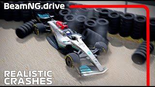 Realistic Formula Car Crashes#12 | BeamNG.drive | F1 MOD