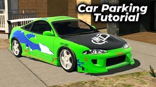 How To Make Paul Walker Mitsubishi Eclipse? (NEW UPDATE!) Car Parking Multiplayer