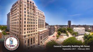 Official 4K Time-Lapse: Virginia General Assembly Building