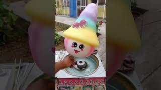 How to make marshmallow instructional video #shorts #cottoncandy #fairyfloss #marshmallowasmr