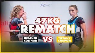 Heather Connor vs Tiffany Chapon | 47kg IPF Worlds 2025