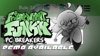 Friday Night Funkin' : PC BREAKERS (Vs Movi) [Demo Available Trailer] [FNF MOD] @CommunityGame