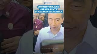 Momen Pihak Jokowi Tunjukkan Ijazah di Rumah Solo, Pamerkan Mulai dari SD hingga Kuliah