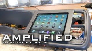 Amplified - iPad installed into Dash Chevy truck, how to build speaker tester Amplified 77